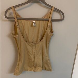 Flexees Tan Camisole with Adjustable Straps